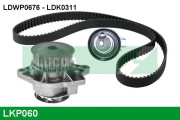 LKP060 Vodní pumpa + sada ozubeného řemene LUCAS ENGINE DRIVE