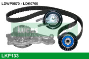 LKP133 LUCAS ENGINE DRIVE vodné čerpadlo + sada ozubeného remeňa LKP133 LUCAS ENGINE DRIVE