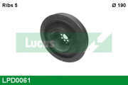 LPD0061 Řemenice, klikový hřídel LUCAS ENGINE DRIVE