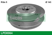 LPD0064 Řemenice, klikový hřídel LUCAS ENGINE DRIVE
