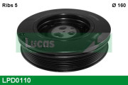 LPD0110 Řemenice, klikový hřídel LUCAS ENGINE DRIVE