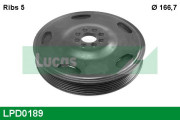 LPD0189 Řemenice, klikový hřídel LUCAS ENGINE DRIVE