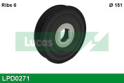 LPD0271 Řemenice, klikový hřídel LUCAS ENGINE DRIVE