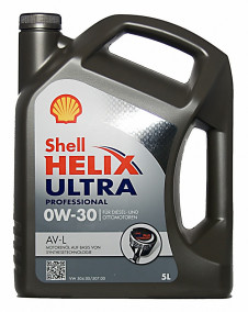 SH-550041873 Olej Shell Helix Ultra Professional AV-L 0W-30 5 litrů (600039013) SHELL