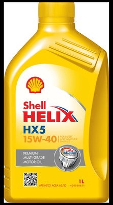 550046277 1L 15W40 SL/CF HX5 Helix Motorový olej SHELL