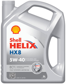 550046689 5L 5W40 C3 HX8 ECT Motorový olej SHELL