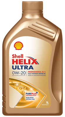 550049078 SHELL Motorový olej Helix Ultra Professional AJ-L 0W-20 - 1 litr | 550049078 SHELL