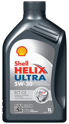 550049781 1L 5W30 ECT C3 Ultra Helix Motorový olej SHELL