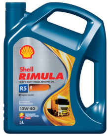 550054713 4L 10W40 R5 E PRL Rimula Motorový olej SHELL