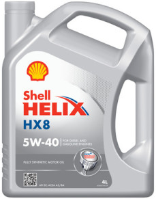 550070336 Motorový olej Helix HX8 5W-40 (SP) SHELL