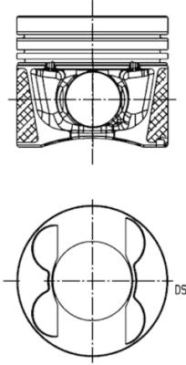 40776610 Píst KOLBENSCHMIDT