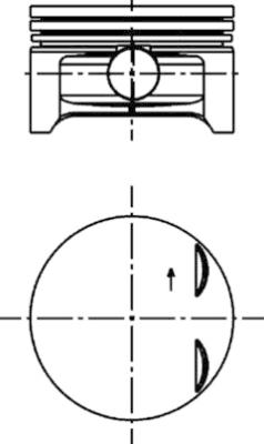 40383600 Píst KOLBENSCHMIDT