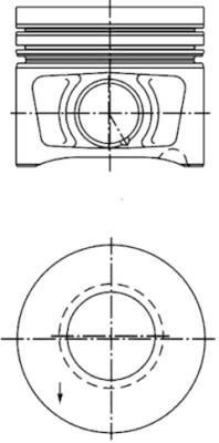 40387610 KOLBENSCHMIDT piest 40387610 KOLBENSCHMIDT
