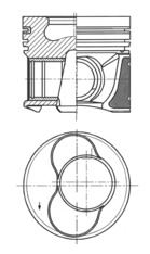 41158600 Píst KOLBENSCHMIDT