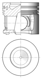 41494600 Píst KOLBENSCHMIDT