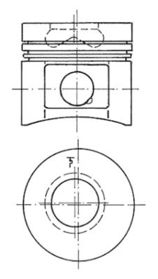 99516620 KOLBENSCHMIDT piest 99516620 KOLBENSCHMIDT