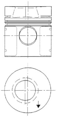 93951600 Píst KOLBENSCHMIDT