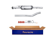 FS40124F Filtr pevných částic, výfukový systém Faurecia