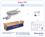 FS50019 Střední tlumič výfuku Faurecia