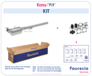 FS50075F Filtr pevných částic, výfukový systém Faurecia
