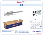 FS50421F Filtr pevných částic, výfukový systém Faurecia