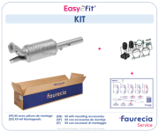 FS55236F Filtr pevných částic, výfukový systém Faurecia
