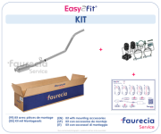 FS56034S Filtr pevných částic, výfukový systém Faurecia