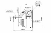 C.340 Sada kloubů, hnací hřídel STATIM