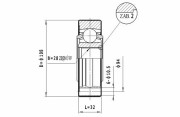 CW.041 STATIM sada kĺbov hnacieho hriadeľa CW.041 STATIM