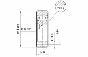 CW.045 Sada kloubů, hnací hřídel STATIM