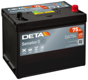 DA754 startovací baterie Senator 3 DETA