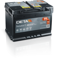 DA770 startovací baterie Senator 3 DETA