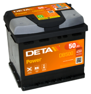 DB500 startovací baterie Power DETA