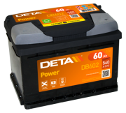 DB602 startovací baterie Power DETA