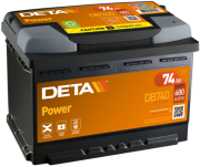 DB740 startovací baterie Power DETA