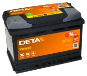 DB741 startovací baterie Power DETA