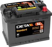 DC542 startovací baterie Standard DETA