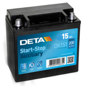 DK151 startovací baterie DETA Start-Stop Auxiliary DETA