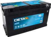 DK950 startovací baterie DETA Start-Stop AGM DETA