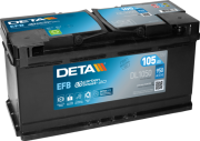 DL1050 startovací baterie DETA Start-Stop EFB DETA