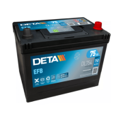 DL754 startovací baterie DETA Start-Stop EFB DETA
