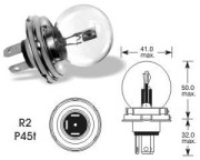 EB0410SB Žárovka R2 12V P45t Standardní ELTA AUTOMOTIVE