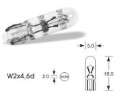 XTS7974 Žárovka W1,2W 24V W2x4,6d Standardní ELTA AUTOMOTIVE