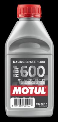 100948 MOTUL MOTUL brzdová kapalina Racing Brake Fluid F.L. 600 500 ml 100948 MOTUL