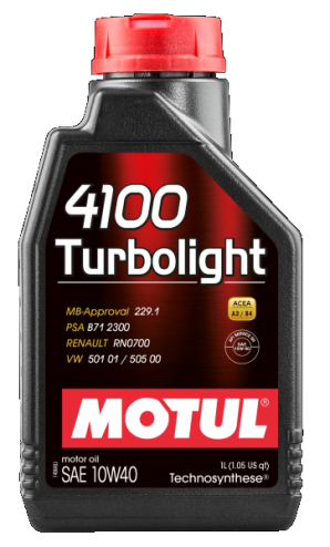 102774 Prevodovkovy olej 4100 TURBOLIGHT 10W-40 MOTUL