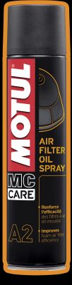 102986 MOTUL MC CARE A2 AIR FILTER OIL SPRAY – 400 ml | 102986 MOTUL
