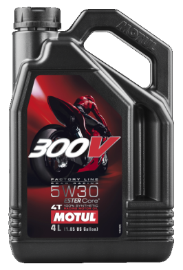 104111 MOTUL  104111 5W/30 MOTUL300V FACTORYL.4T/4L MOTUL