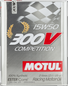 104244 MOTUL  104244 15W/50 MOTUL300V COMPET 4T/2L MOTUL