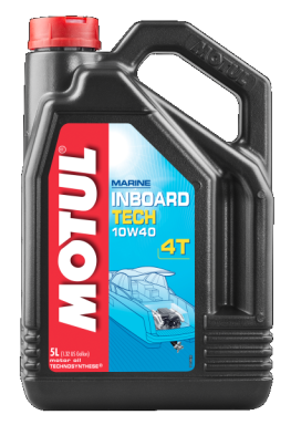 106419 MOTUL  106419 Motocyklové oleje OLEJ MOT.10W/40 MOTUL INBOARD TECH4T 5L MOTUL