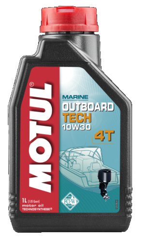 106453 MOTUL  106453 Motocyklové oleje OLEJ MOT.10W/30 MOTUL OUTBOARD TECH4T 1L MOTUL